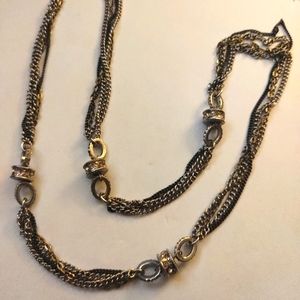 Loft two tone necklace